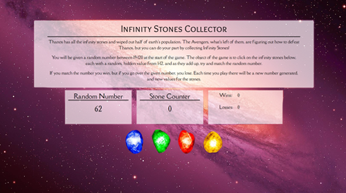 Infinity Stones Counter Image