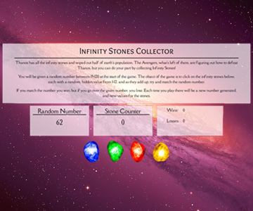 Infinity Stones Counter Image